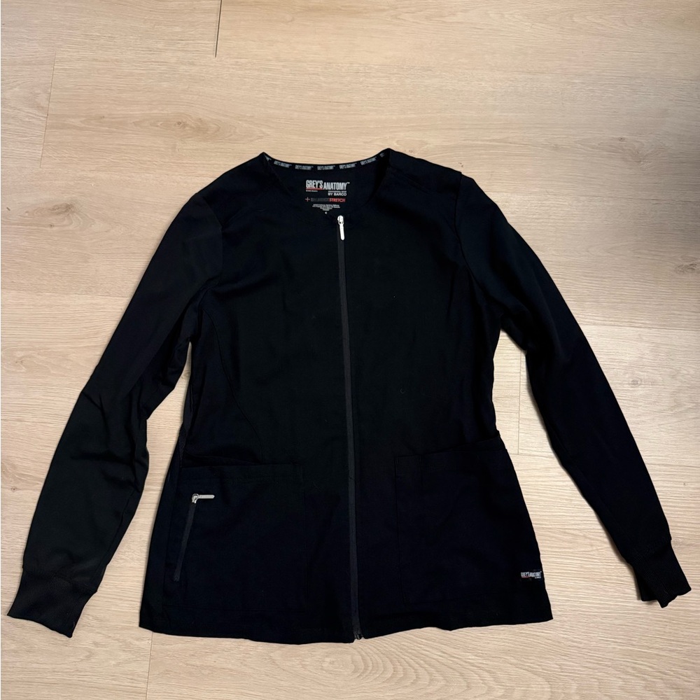 Grey’s Anatomy Black Scrub Jacket - Small